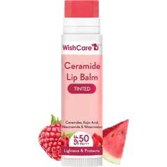 WishCare Ceramide Lip Balm with SPF 50 PA Plus Plus Plus (Tinted) -424051913 - Rokomari